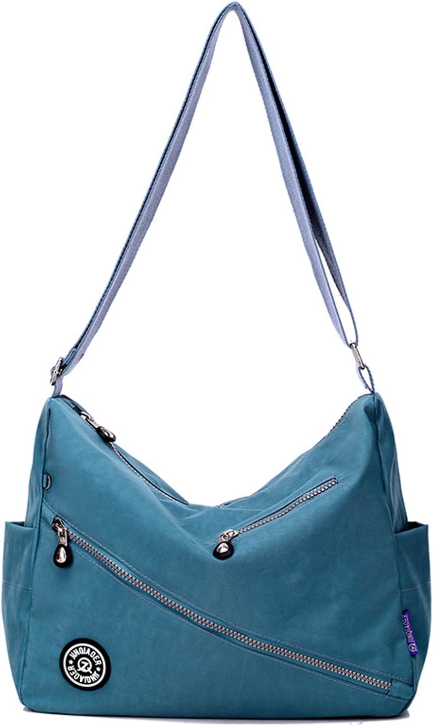 MeCoolerLightweight Cross Body Bag Messenger Shoulder Bag for Women Fashion Crossbody Bag Travel Casual Waterproof Side Bag, Blue 4