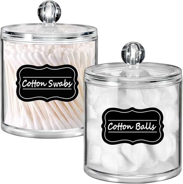 containers for cotton balls