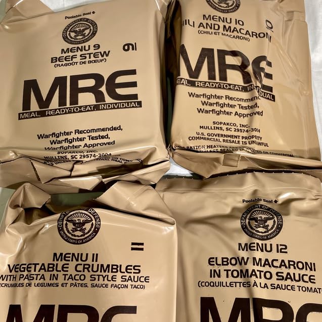 Amazon.co.jp: アメリカ軍 戦闘糧食 MRE レーション 25年検品 (戦闘食
