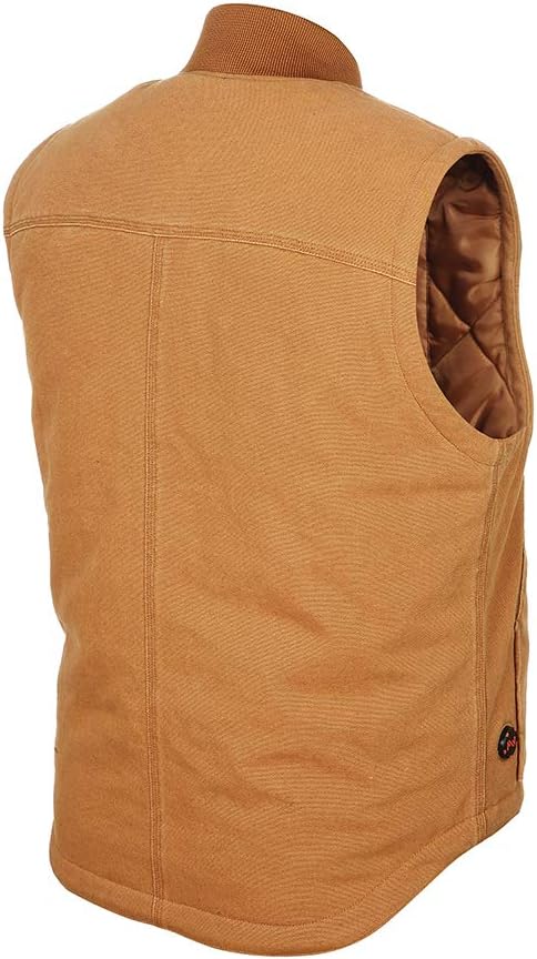 Mobile Warming Men's Foreman Bluetooth Battery Heated Vest (12V