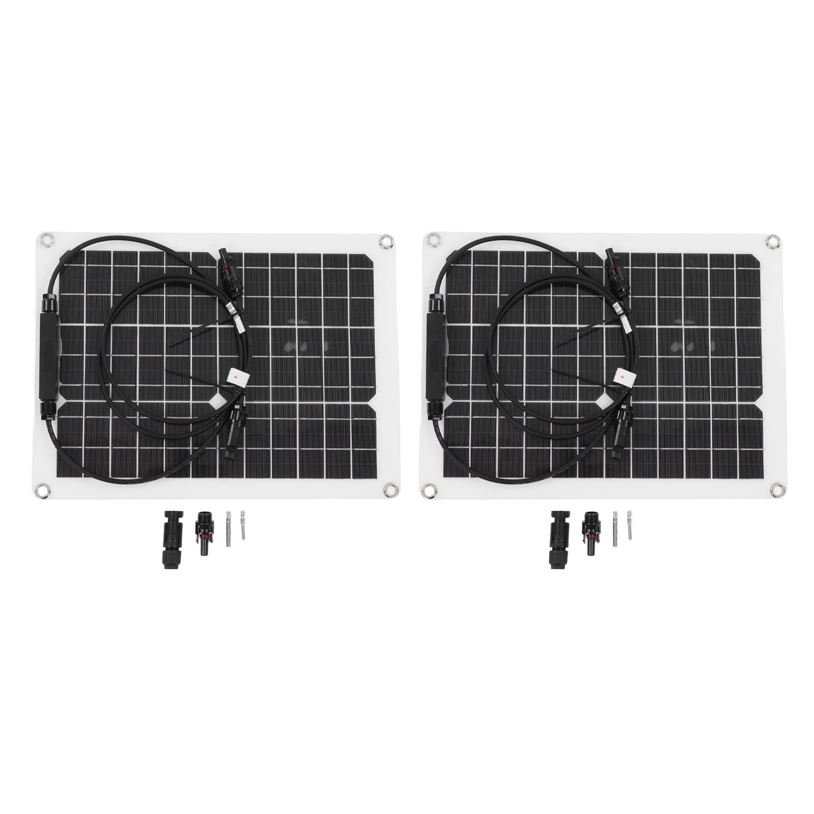 ViaGasaFamido Kit Pannello Solare Flessibile, Caricatore Solare in Silicio