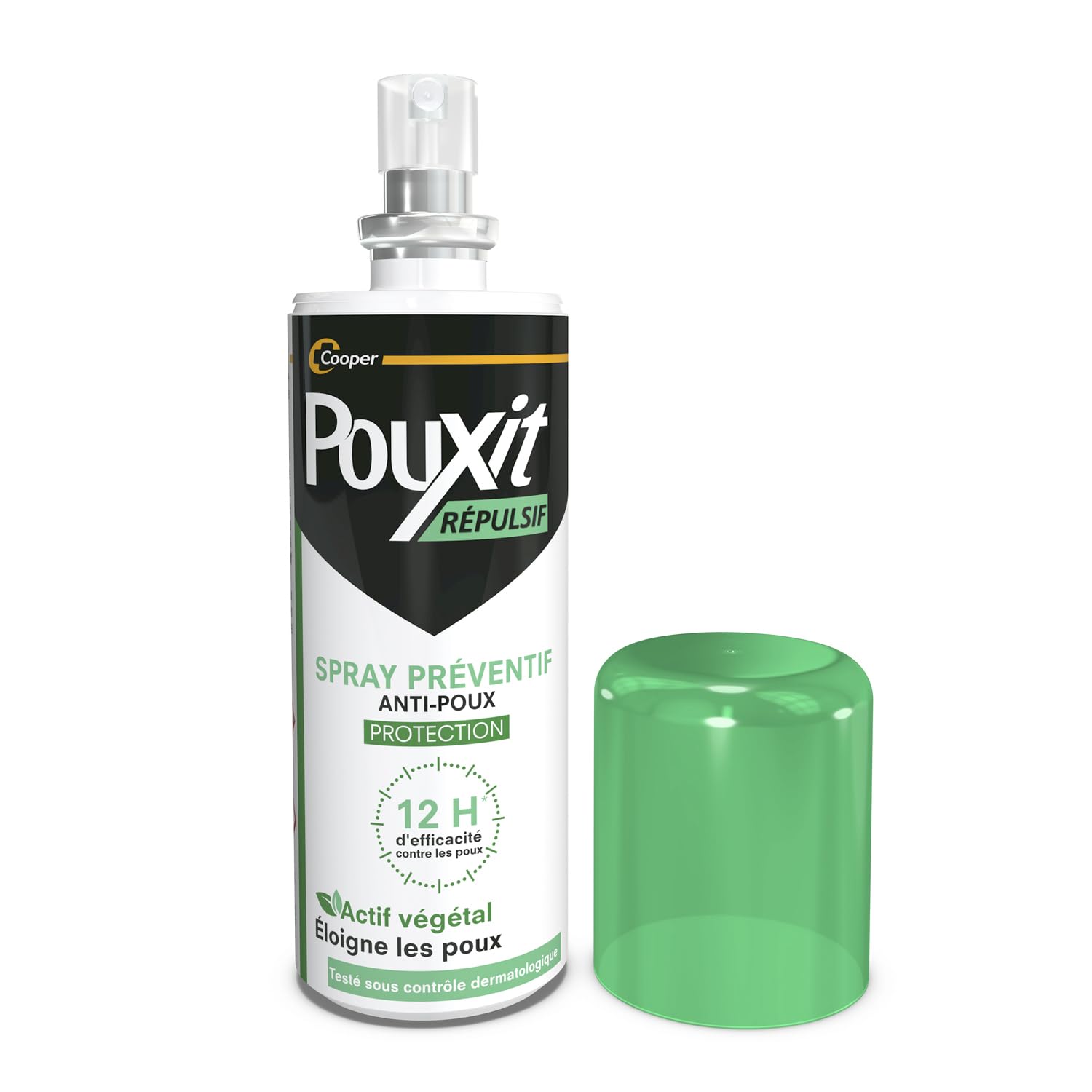 Image secondaire de POUXIT - Spray préventif anti-poux actif végétal - Eloigne les poux et évite la réinfestation - Protection anti-poux - 75 ml