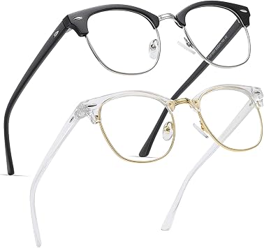 Perfectmiaoxuan Blue Light Blocking Glasses,Computer/Gaming/Screen Glasses for Women or Men,Anti Blue Light & UV