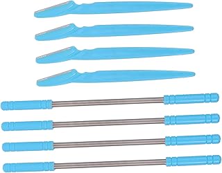 فوميز. اداة ازالة شعر الوجه من 4 قطع، اداة تشذيب شعر الوجه الزنبركية، اداة تشذيب الحواجب، اداة ازالة شعر الوجه، اداة ازالة شعر الوجه، اداة ازالة شعر الوجه، اداة ازالة شعر الوجه، اداة خيط ABS