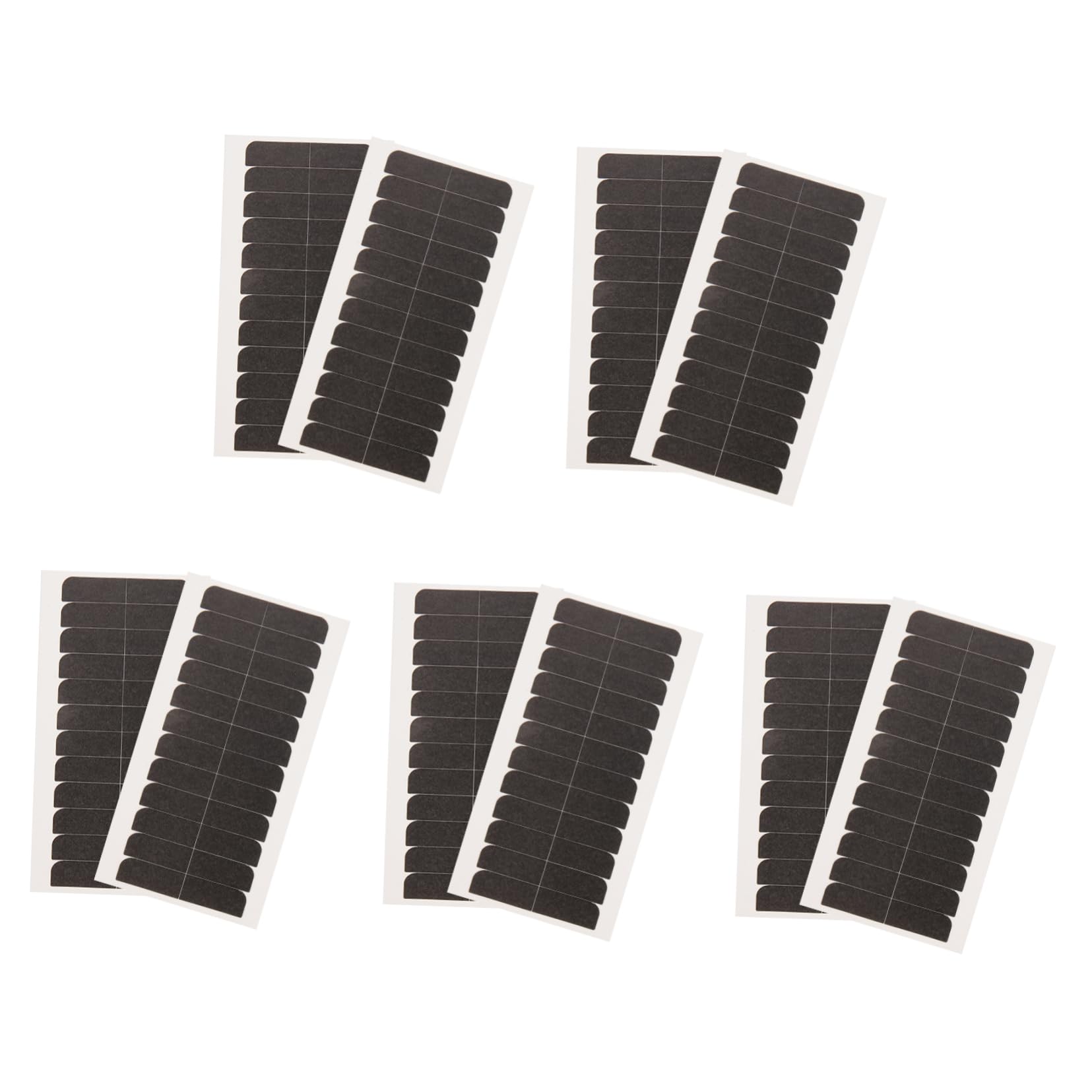 PartyKindom 10 Sheets Double Sided Wig Tape for Human Hair Extensions Strong Hold Invisible Natural Look