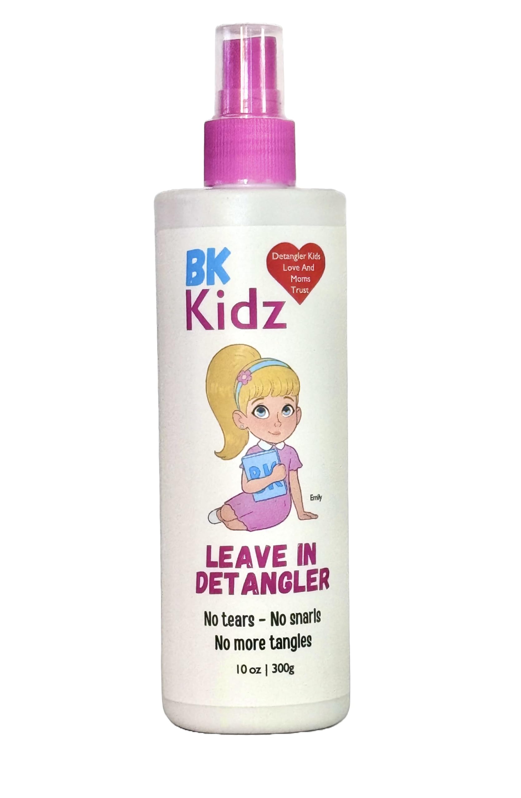 Hair Detangler Spray 10oz - Detangler Spray for Girls - No More Struggling With Tangles