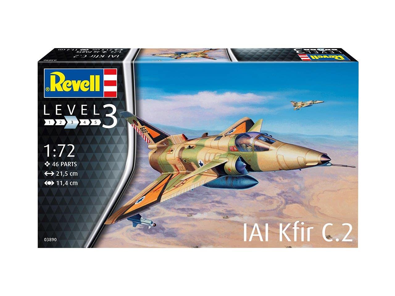 Amazon | ドイツレベル 1/72 イスラエル空軍 クフィル C-2