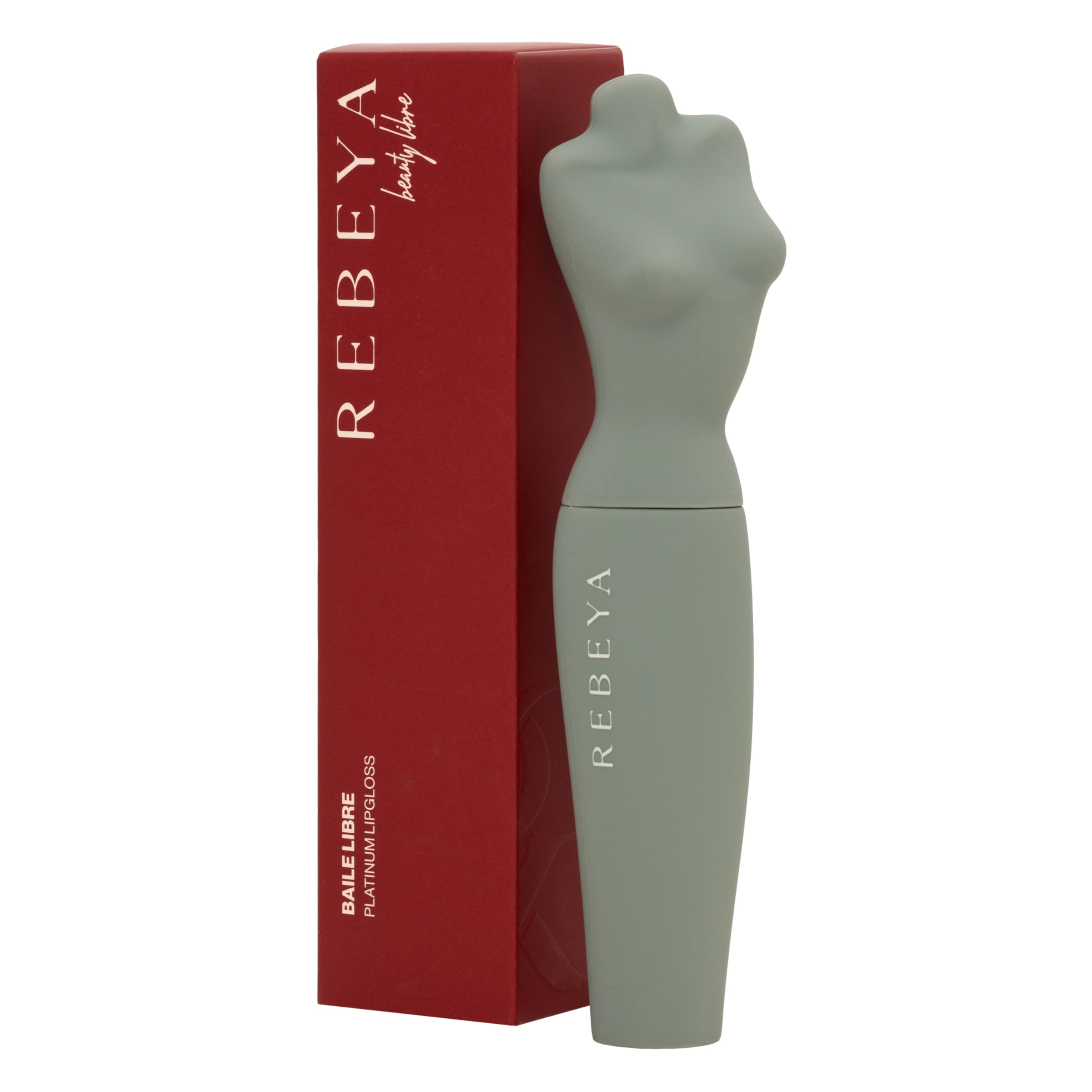 Rebeya Gloss Labbra Baile Libre - Lucidalabbra Lip Gloss Effetto Specchio Rimpolpante e Nutriente, Trasparente Ultra Brillante con Oli Vegetali e Applicatore di Precisione - Made in Italy