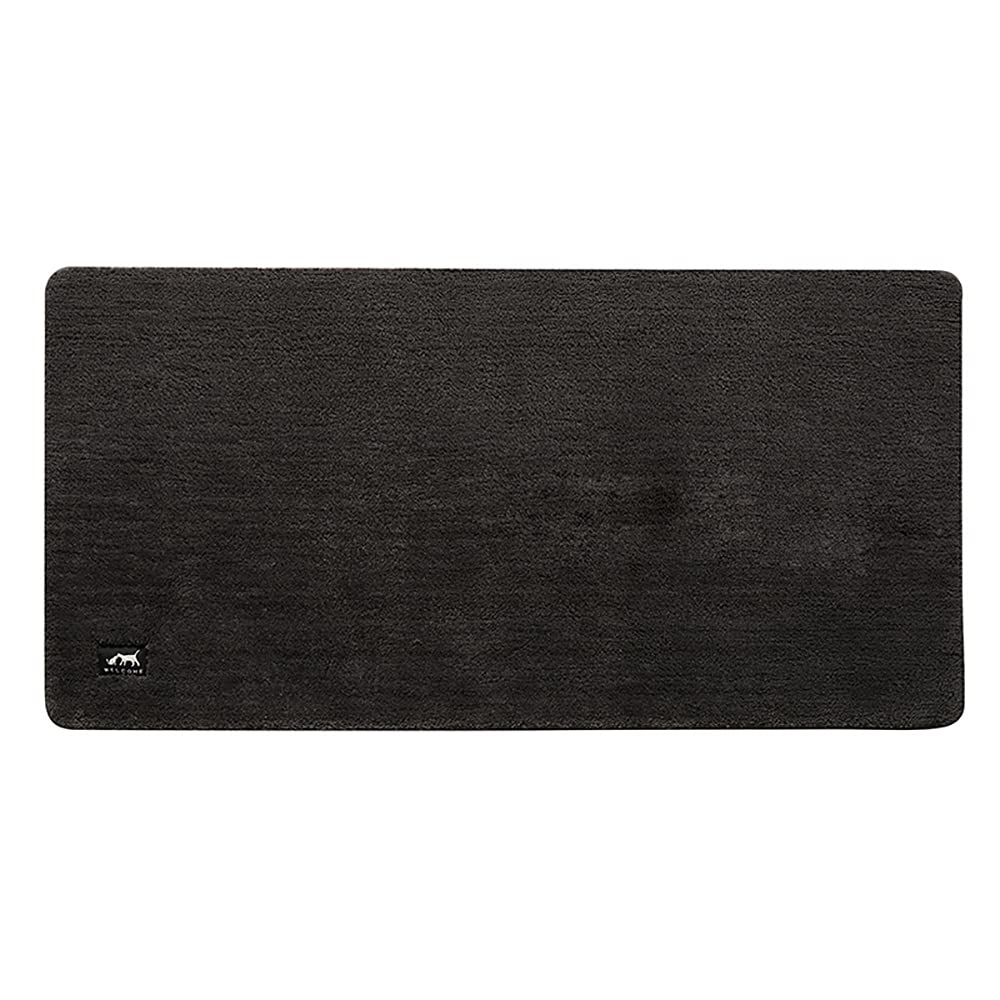 Tapis de bain antidérapant gris pour éviter les glissades en salle de bains