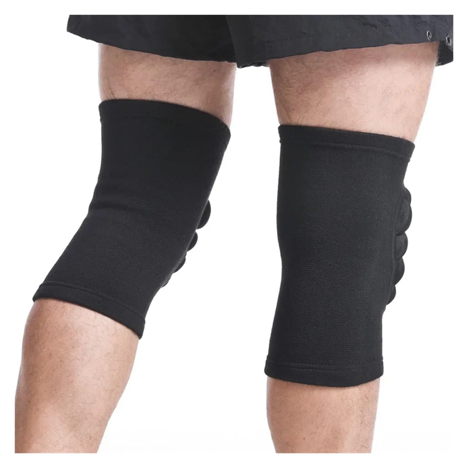 Genouillères de Sport antidérapantes, 1 Paire, Mousse épaisse, pour Volley-Ball, Football et Danse.