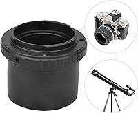 Vista 3 de Anillo adaptador de telescopio astronómico de 2 pulgadas T2-AI, anillo adaptador de lente de telescopio mental para telescopio de montaje en T de 2