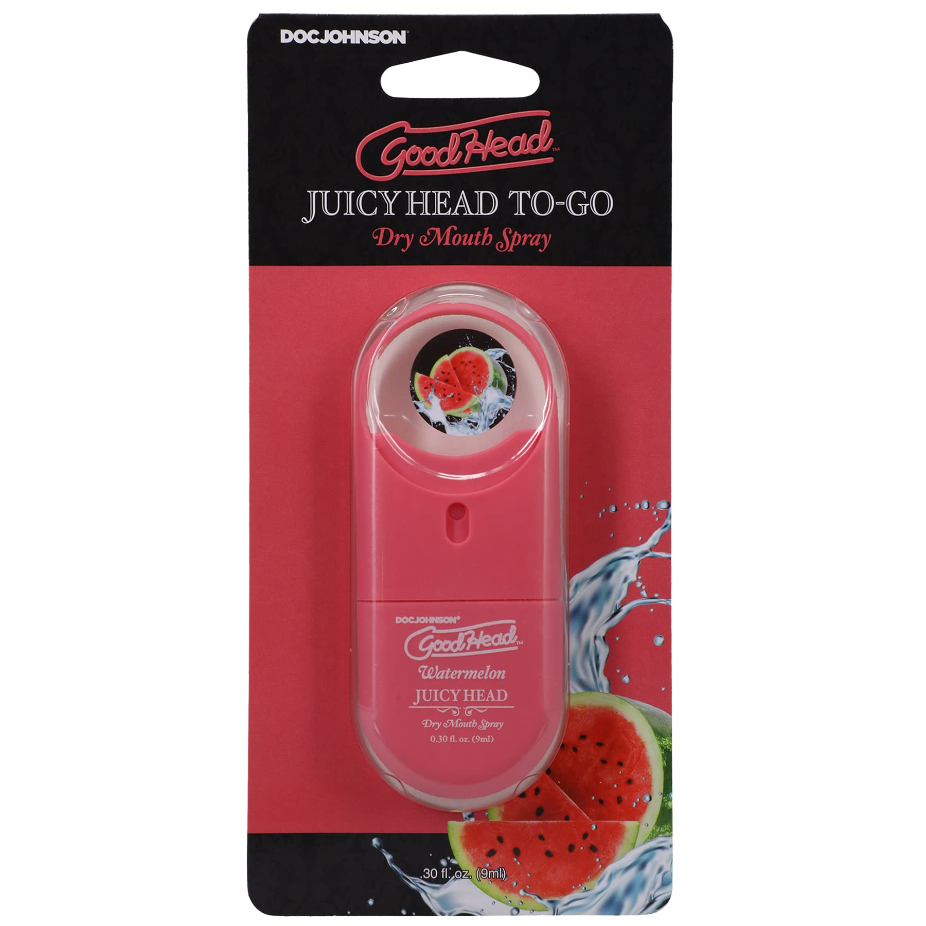 GoodHead Juicy Head Dry Mouth Spray to-Go - Watermelon Flavour - Portable Oral  Sex Enhancer- .30 Fl. Oz.9ml - Doc Johnson Blow Job Spray - for Adults  Only : Amazon.co.uk: Health &