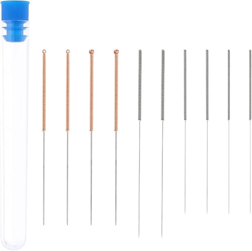 The Lord of the Tools Agujas de limpieza de boquilla de impresora 3D de acero inoxidable 0.008 in 0.012 in 0.016 in 0.020 in 0.024 in para impresora