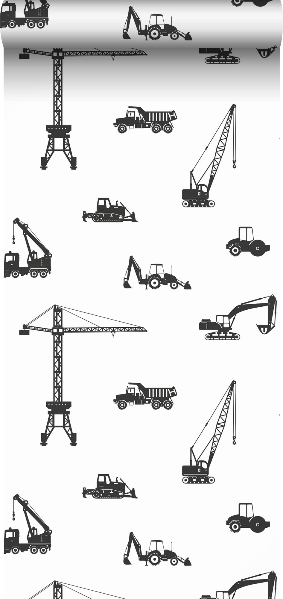 ESTAhome. NL ESTAhome Wallpaper Vehicles Black and White - 139263-0,53 x 10,05 m