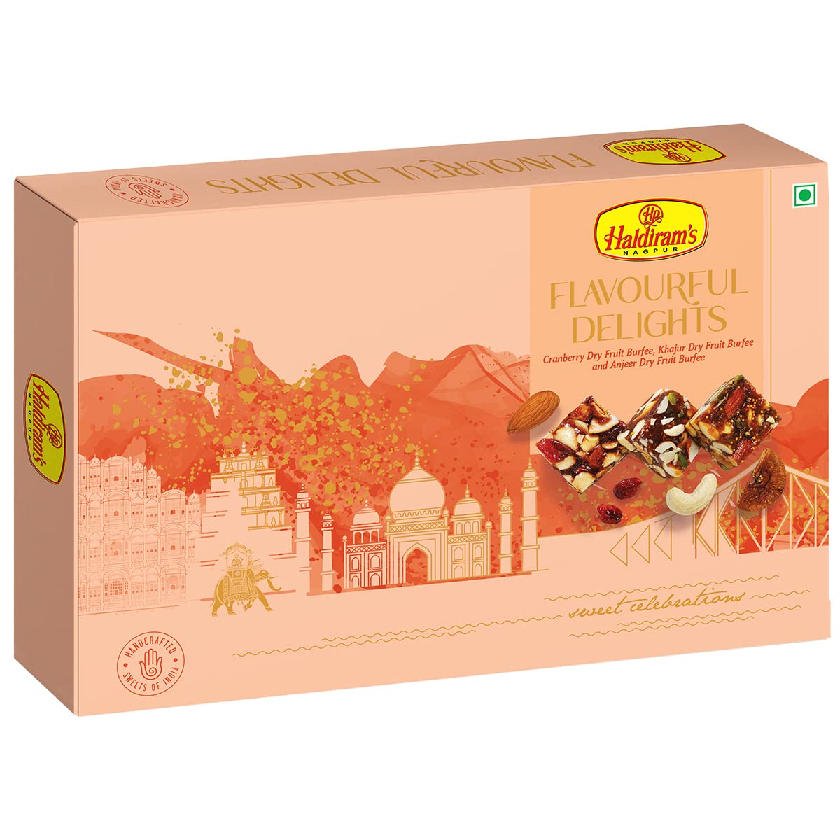 Haldirams Nagpur Flavourful Delights Assorted Dry Fruit Burfee (500 gm) (B09MCYV7QY) Amazon Price History, Amazon Price Tracker