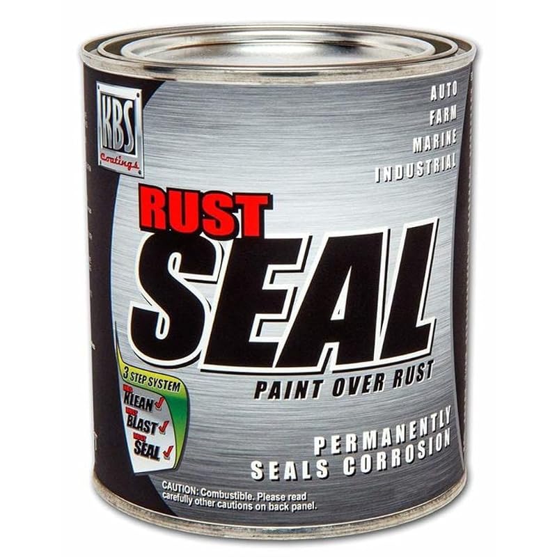 KBS Coatings RustSeal 4415 revestimento anticorrosivo para aço galvanizado, acabamento brilhante, 946 mL