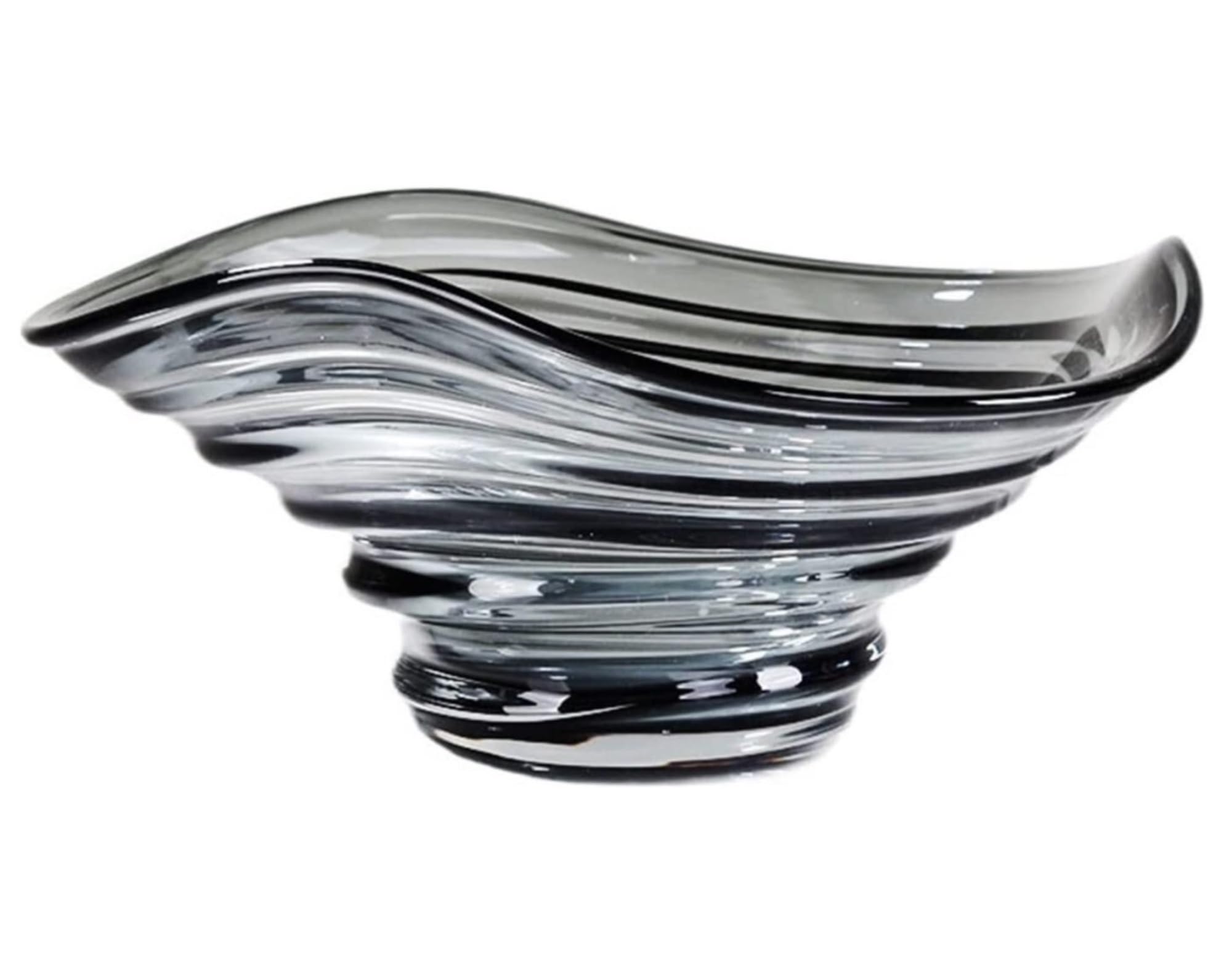 ZTCHSENZT Fruit Bowls Fruit and Vegetable Basket Countertop Fruit Basket Glass Fruit Tray Simple Corrugated Fruit Tray Light Luxury Large vegetable