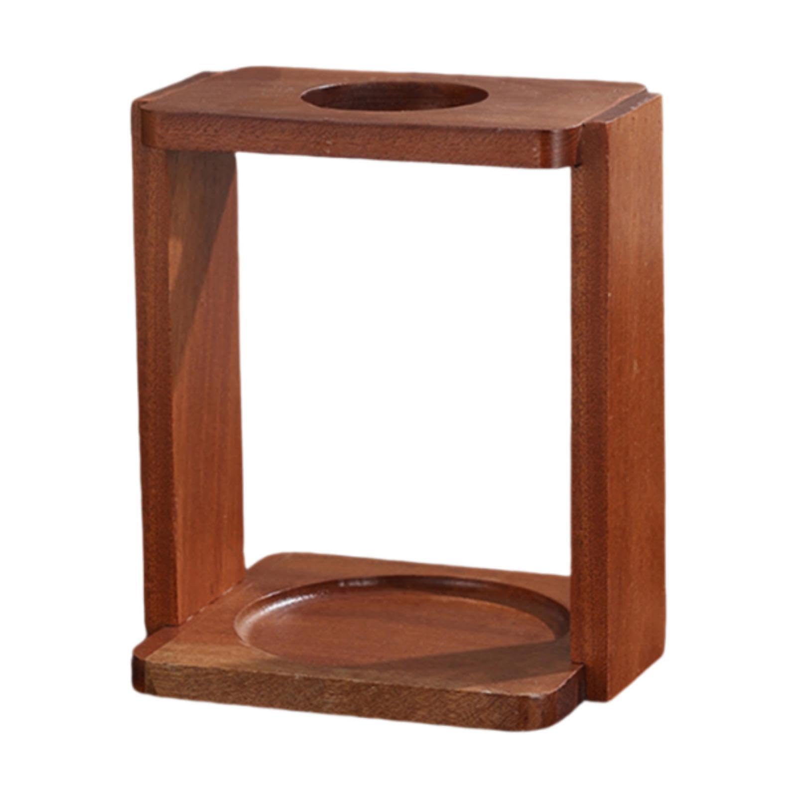 Plateau de filtre à café en bois : fini les taches de café sur la table