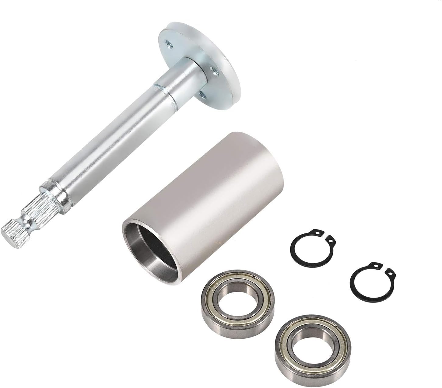 Trkimal Juego de barras de dirección de 300 mm para volante, volante de barco, kit de herramientas de montaje de piñón para Go Kart ATV UTV 110 cc 125 cc 140 cc 150 cc