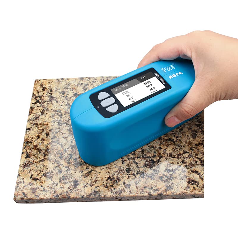 WG68 Gloss Meter 20 60 85 Degree Glossmeter for Measure Stone, Paint, Ink, Marble, Floors, Range 0.0~2000.0 GU