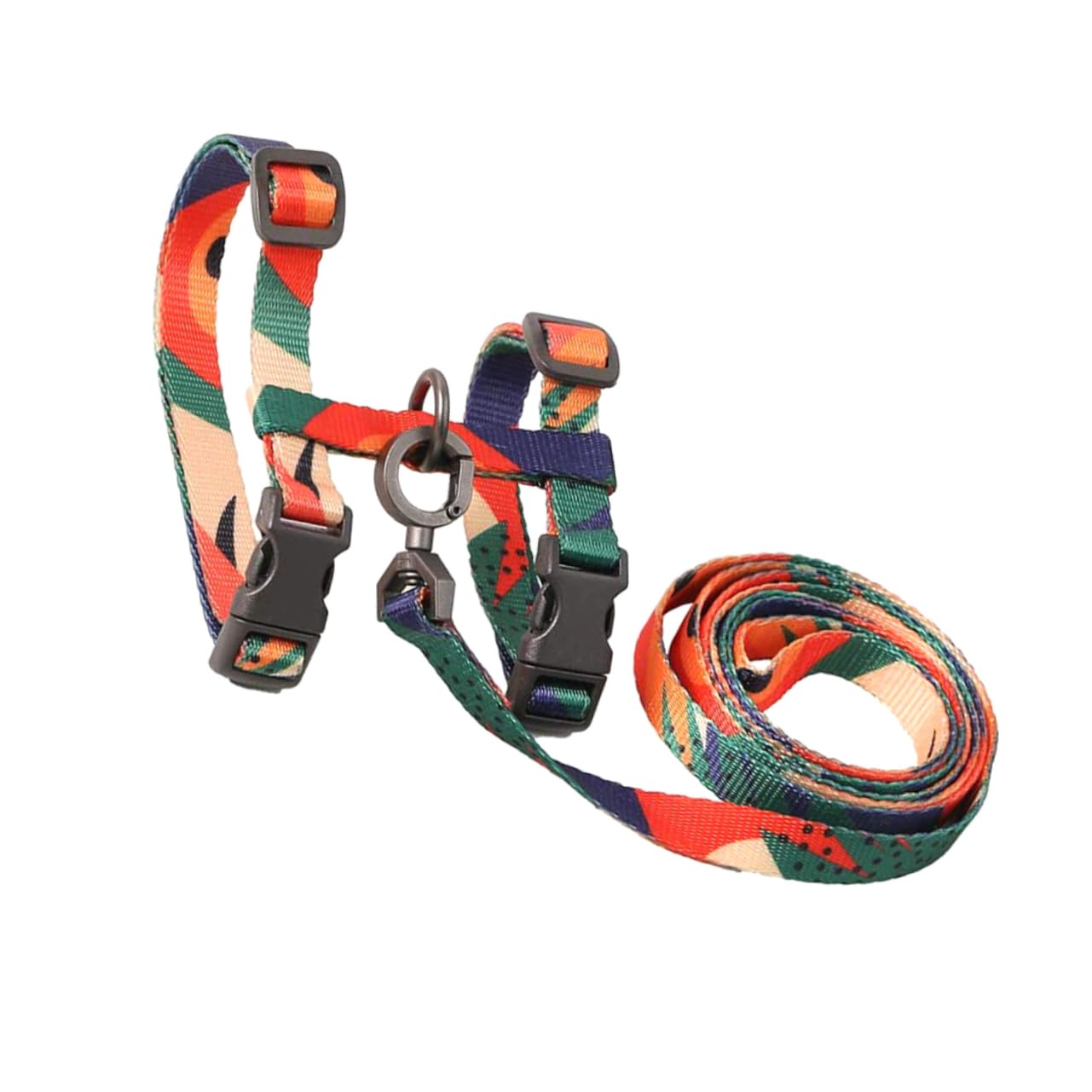 SUPVOX 3piezas Arnés De Cat Pulling Strap para Gato Correa De Paseo y Resistente Material Pom Diseño Antideslizante para Mascotas Pequeñas y Cómodo