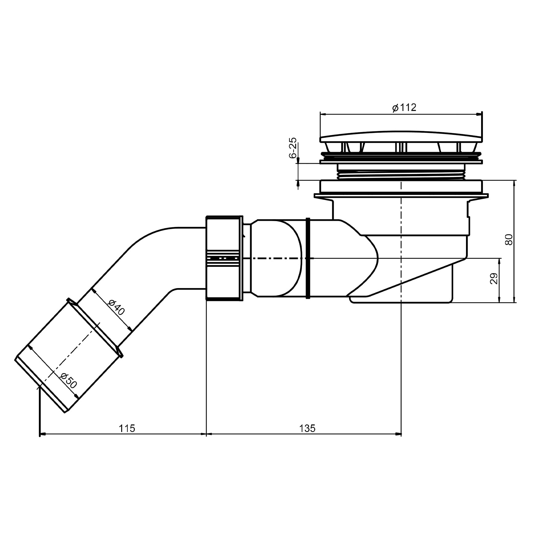 Schulte Duschwanne Adria 90x90 cm | Sanitäracryl, inkl. Wannenträger, inkl. Ablaufgarnitur, pflegeleicht, alterungsbeständig