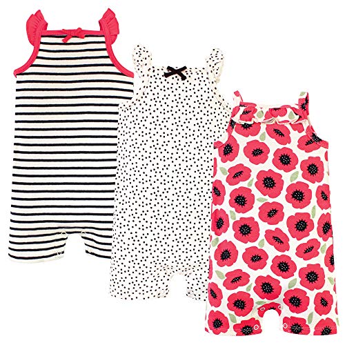 Image of Touched by Nature Baby Unisex Baby Organic Cotton Rompers