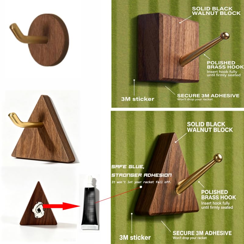 Cornice per amanti del tennis, racchette, decorazione da appendere alla | Ideale per gli amanti del tennis con elegante design da appendere alla parete per esporre gli oggetti sportivi preferiti