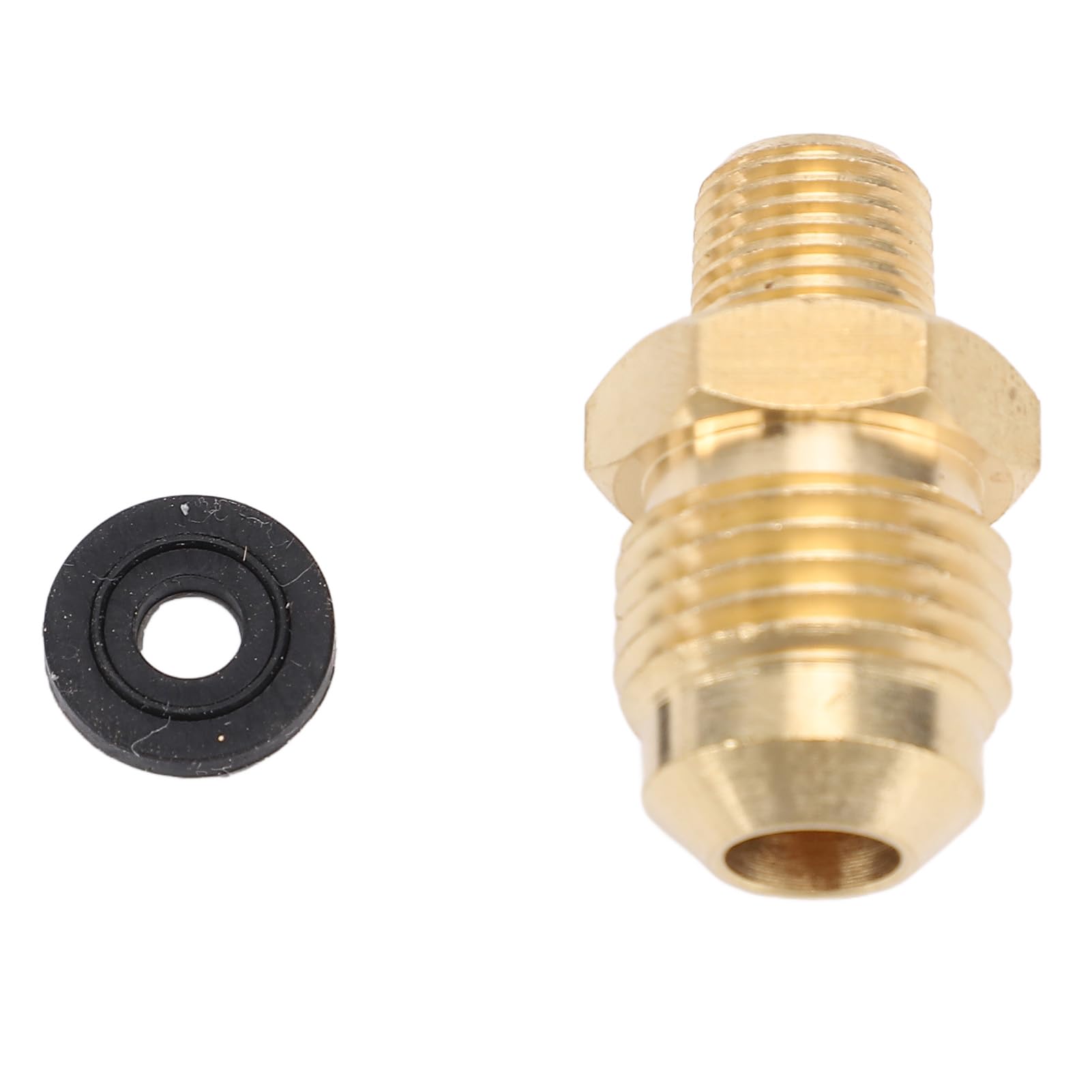 Regulowany wysokociśnieniowy regulator C3H8 od 0 do 30 PSI z wężem o długości 4 stóp i manometrem od 0 do 60 PSIG – Wydajność 130 000 BTU – Kompatybilny z grillami, frytownicami,