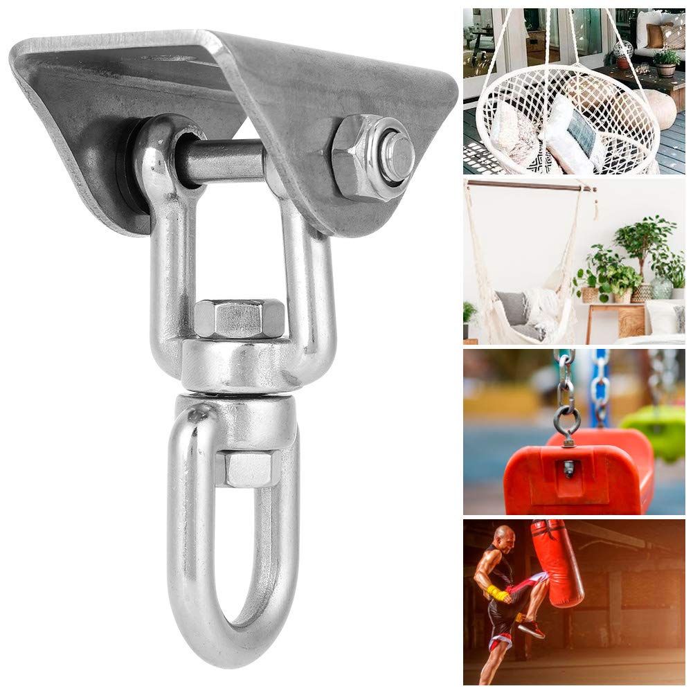 Ressort Suspension Hamac 150kg - Avec Corde Sécurité Et 2 Mousquetons - Pour Chaise Suspendue Ou Hamac