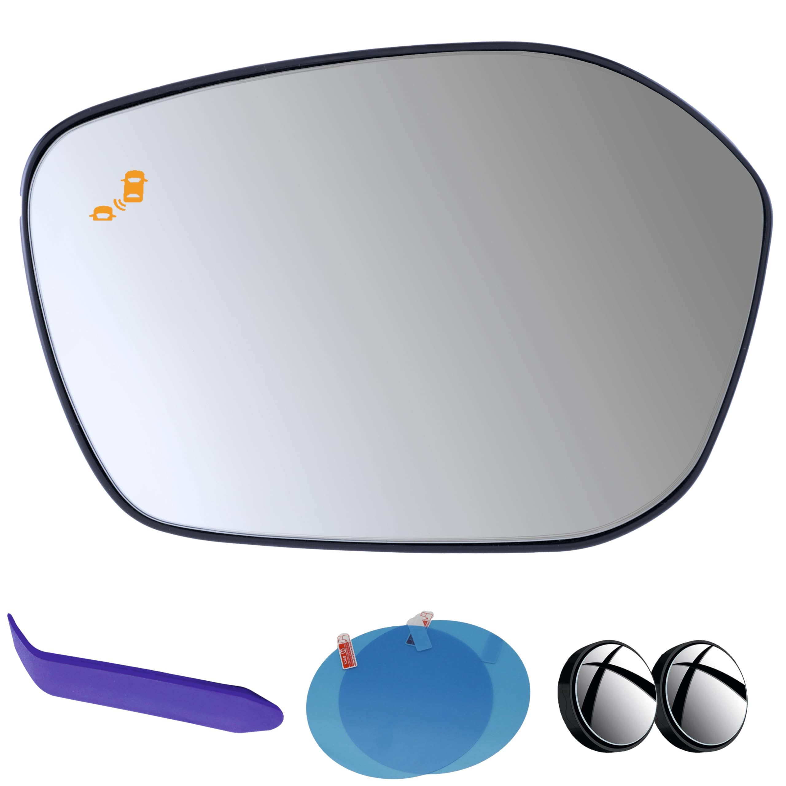 EAP Driver Side Mirror Glass Compatible with Honda Civic 2022-2025