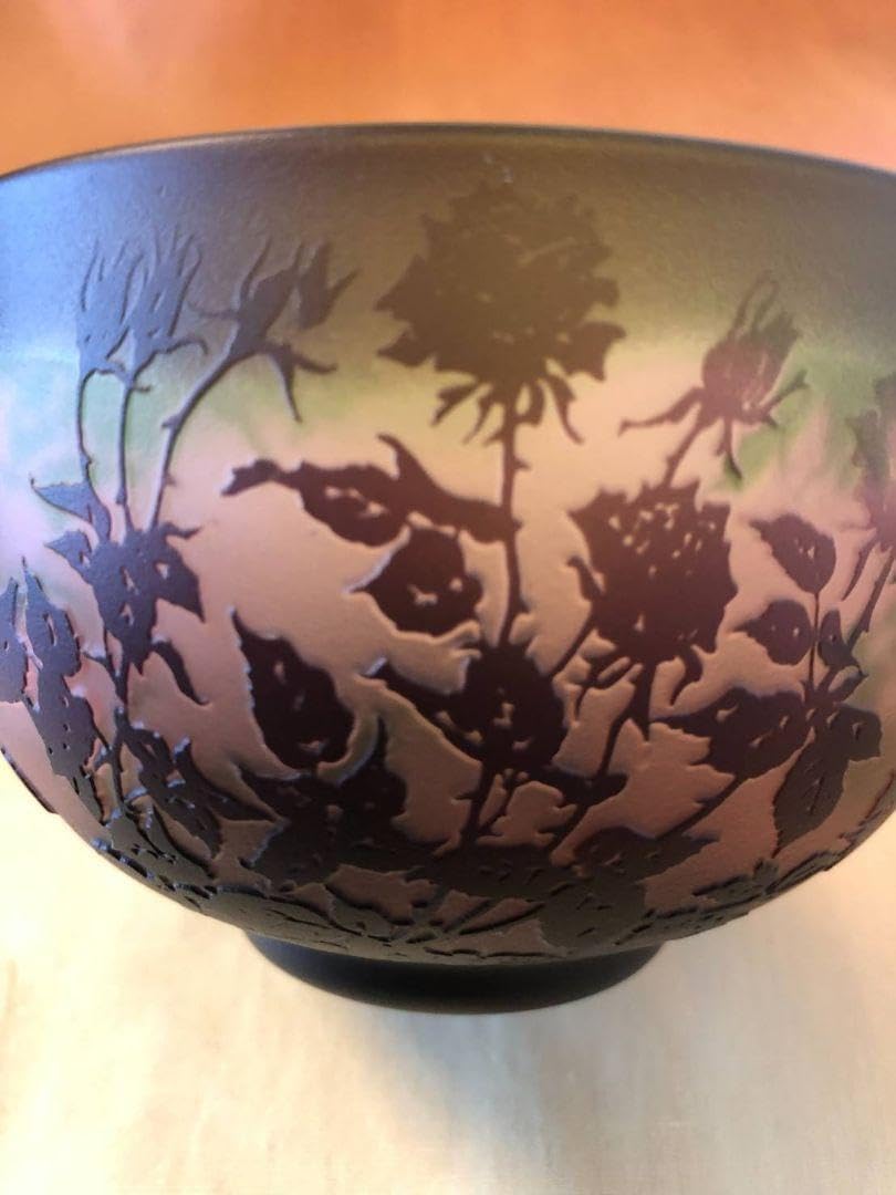 c-72 茶道具 北一硝子 抹茶碗 冷茶用・夏用 c-72 茶道具 北一硝子 抹茶碗 冷茶用 夏用 硝子平茶碗 夏