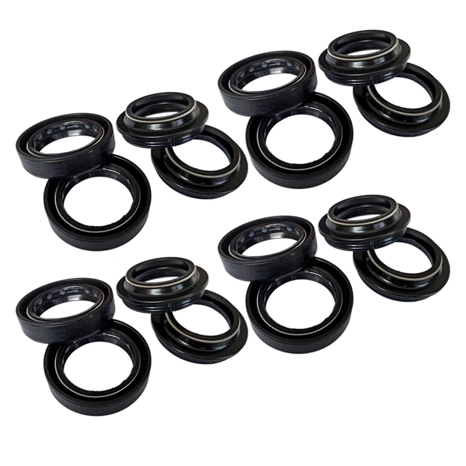 Paraolio forcella anteriore 33x46x10.8 for KX65 KX 65 00-2018 KLX140L KLX 140 KZ440B/G XL150 MOVIE XL 150 4T(8pc Seal 8pc Cover)