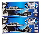 Hot Rod Cigarette Tubes, Smooth King Size, 2-Pack, 400 Tubes Total