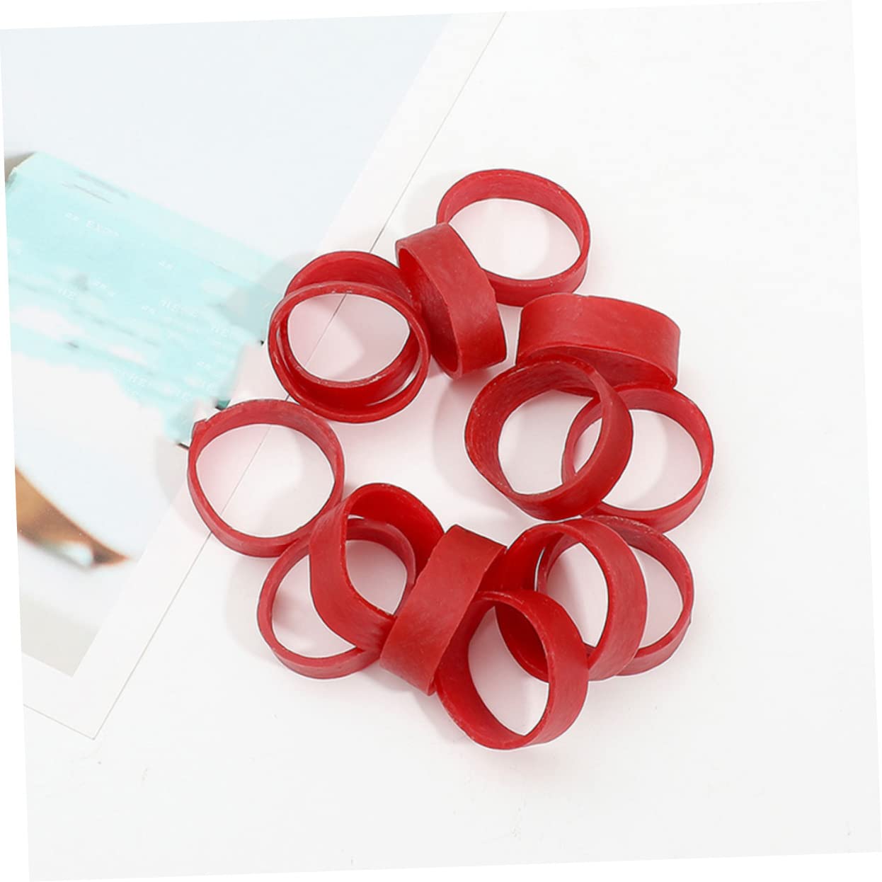 Housoutil 1 Set Highly Stretchy Rubber Ski Binding Brake Retainers Skid Use Rubber Bands for Snowboard Brakes Configuration Convenient Attachment for Ski Tuning and Waxing