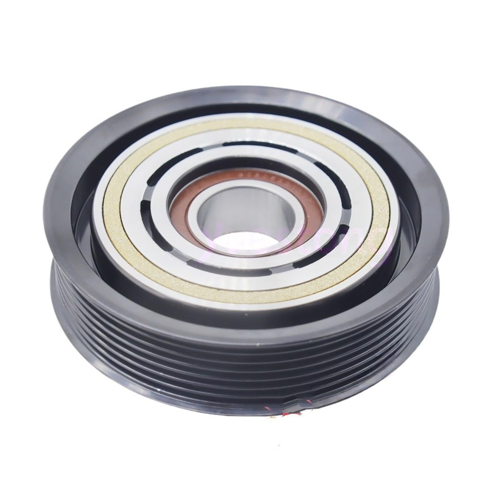 Puaywmoz 1Pcs Pulley Ac Compressor Clutch Kit Fit For Toyota Hilux Fit For Innova 883200K240 88320-0K080 10S11c Compressor Ac Compressor Clutch Coil/Hub/Pulley(1Pcs Pulley)