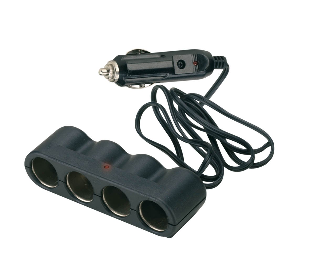 Bottari SOS 35065 Car 4-Way Splitter for Cigarette Lighter 12 V/24 V