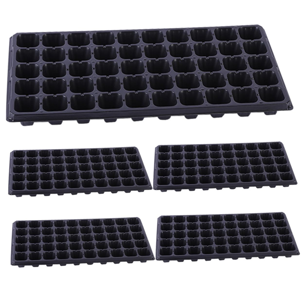 6 Stück-Pack PVC Anzuchtschale mit Mehreren Fächern für Keimung