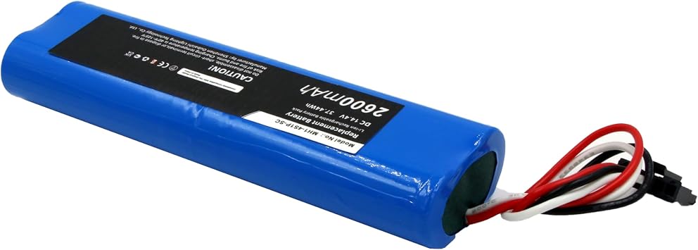 Replacement Battery for Mijia 2, STYTJ02YM, VIOMI V2 Pro, VIOMI V3, VIOMI V-RVCLM26B, V-RVCLMB21B, VXVC01-JG 14.4V/mA