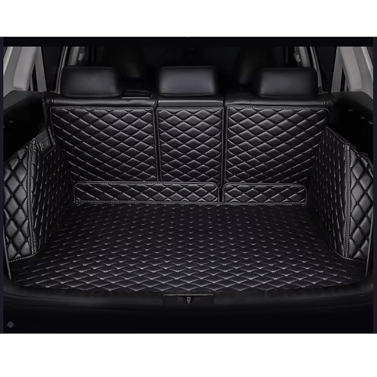Tapis de coffre Mercedes V Class 2022 en cuir PU premium noir