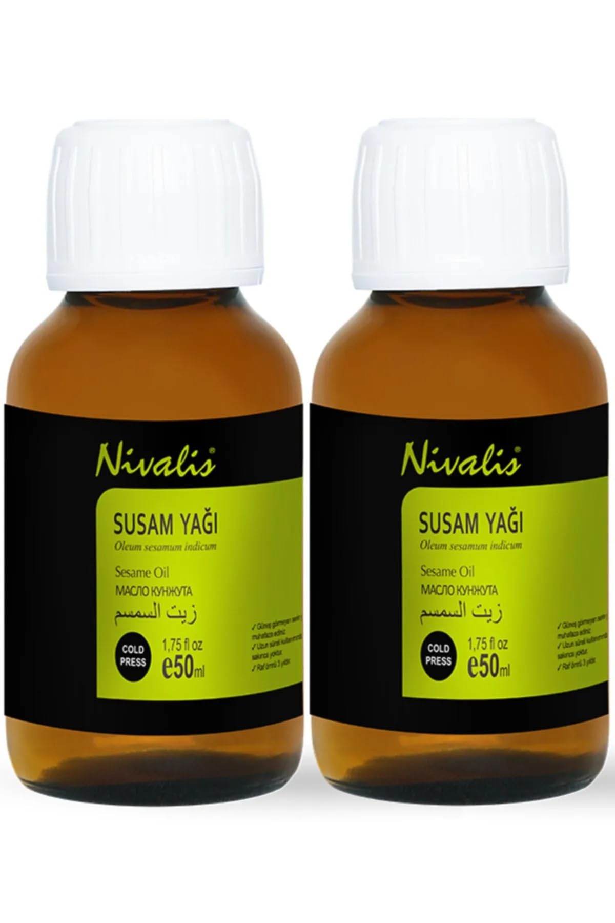 2'li Nivalis Susam Yağı, 2 * 50ml