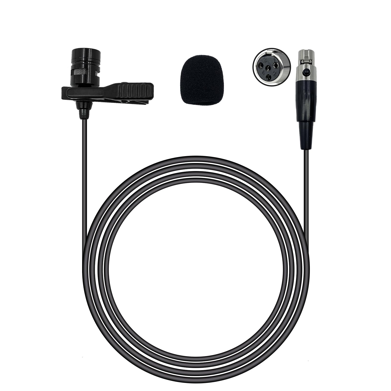 Amazon.com : NewTH Lavalier Lapel Microphone Compatible with Shure