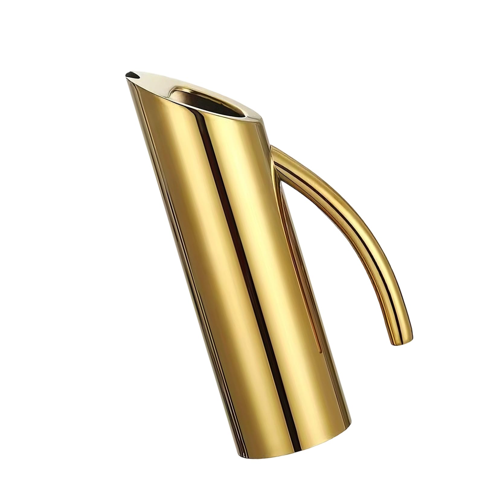 Tsophreniq Commercial Stainless Steel Pitcher with Ergonomic Handle Ice Cold Pots for Highly Frequency Use KTV Restaurants Home Use Pub Jar