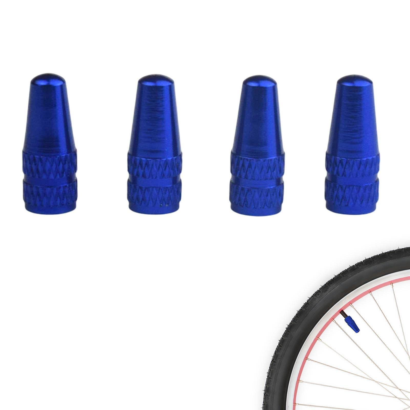 Amazon | 自転車バルブキャップ バルブキャップ 自転車タイヤ 黒 4個