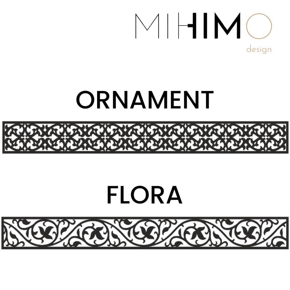 Flora 155 - Soporte para jardinera para alféizar de ventana exterior, protección contra caídas, rejilla de ventana, jardineras, jardineras de balcón, varios modelos y tamaños