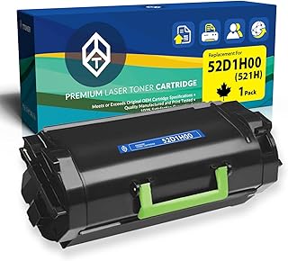 TTONER Compatible B521H Toner Cartridge Replacement for Lexmark MS810n MS710 MS711 MS810 MS810n MS810dn MS811 MS811dn MS812 Printer (Black, 1 Pack)