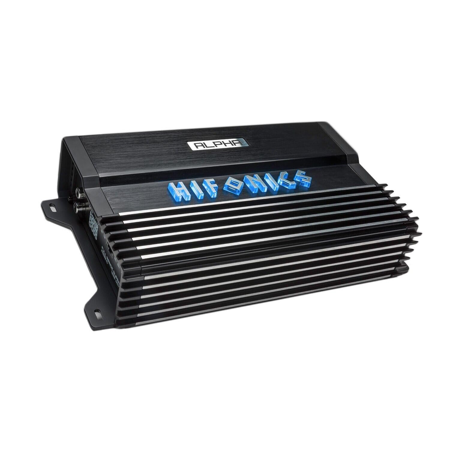 Hifonics Alpha A1200.1D 1200W Super D-Class Mono Amplifier with BGC4AR Amp Kit, Bass Remote Included