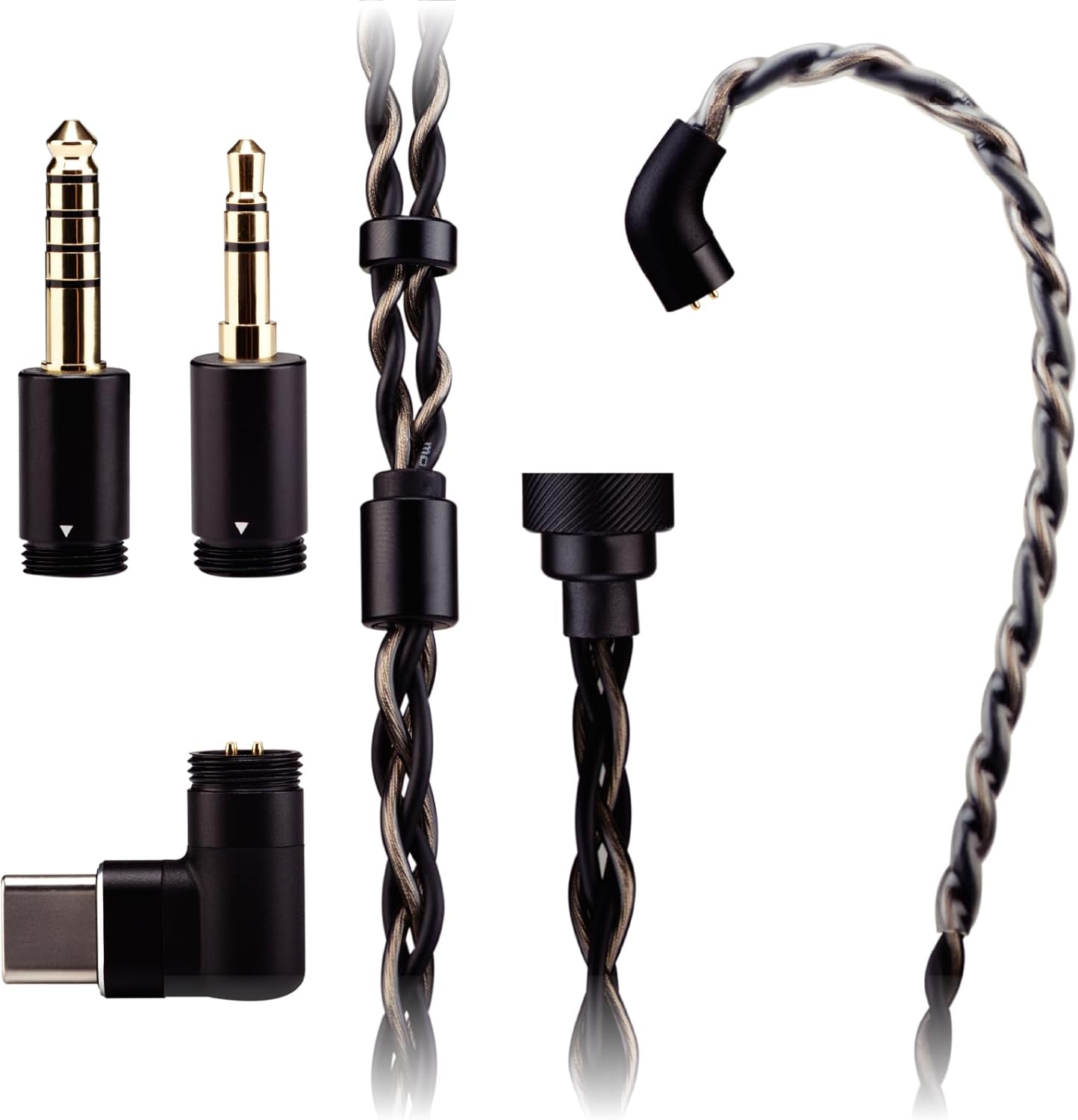 TINHIFI P2 Ultra 2025 Wired HiFi in-Ear Monitor Planar Magnetic Earphones with 12mm Driver, 24K Gold-Plated Shells, Modular Cable and Premium Accessories