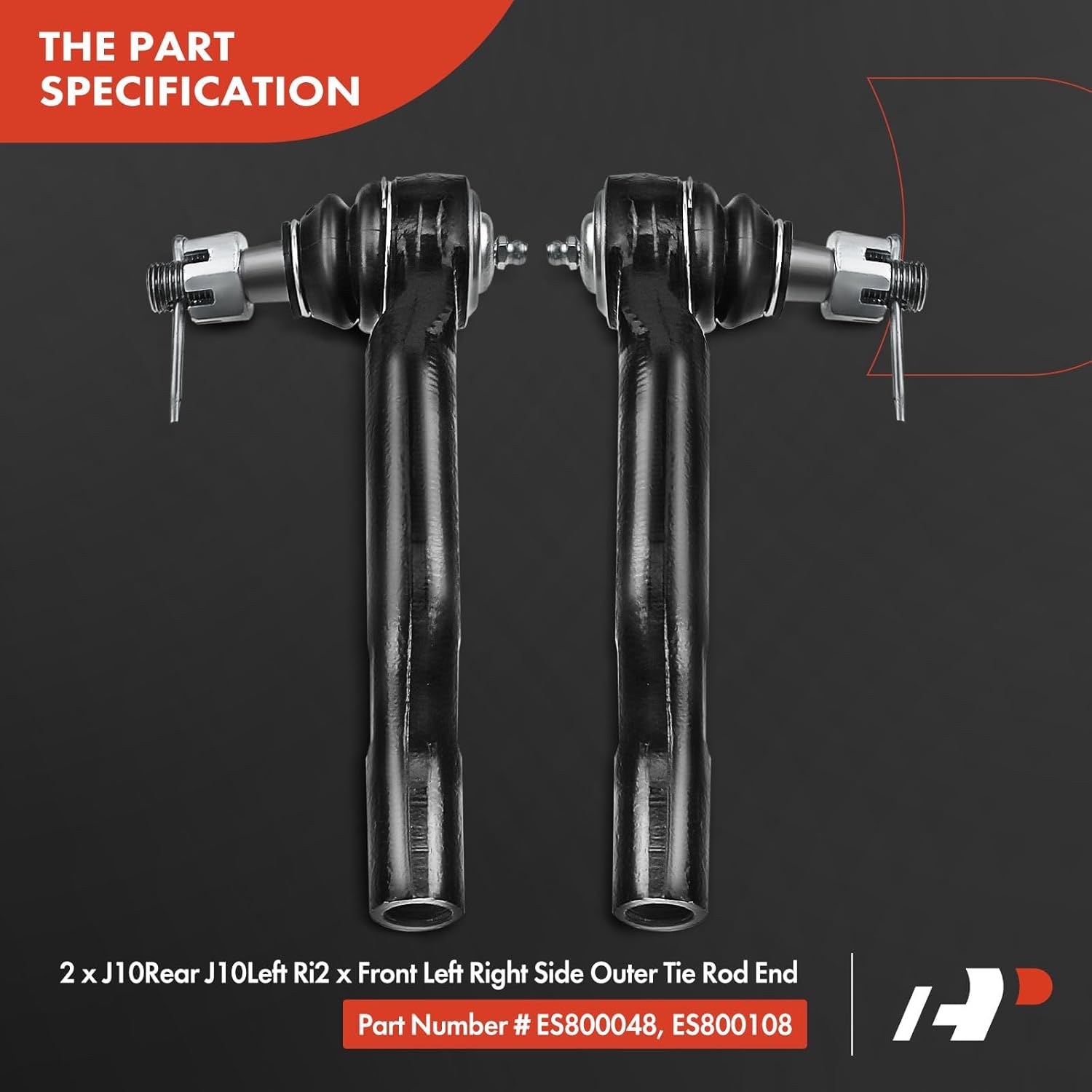 A-Premium 8Pcs Suspension Kit, Rear Sway Bar Link & Front Upper Lower Ball Joint Outer Tie Rod End, Compatible with Nissan Pathfinder 2005-2012