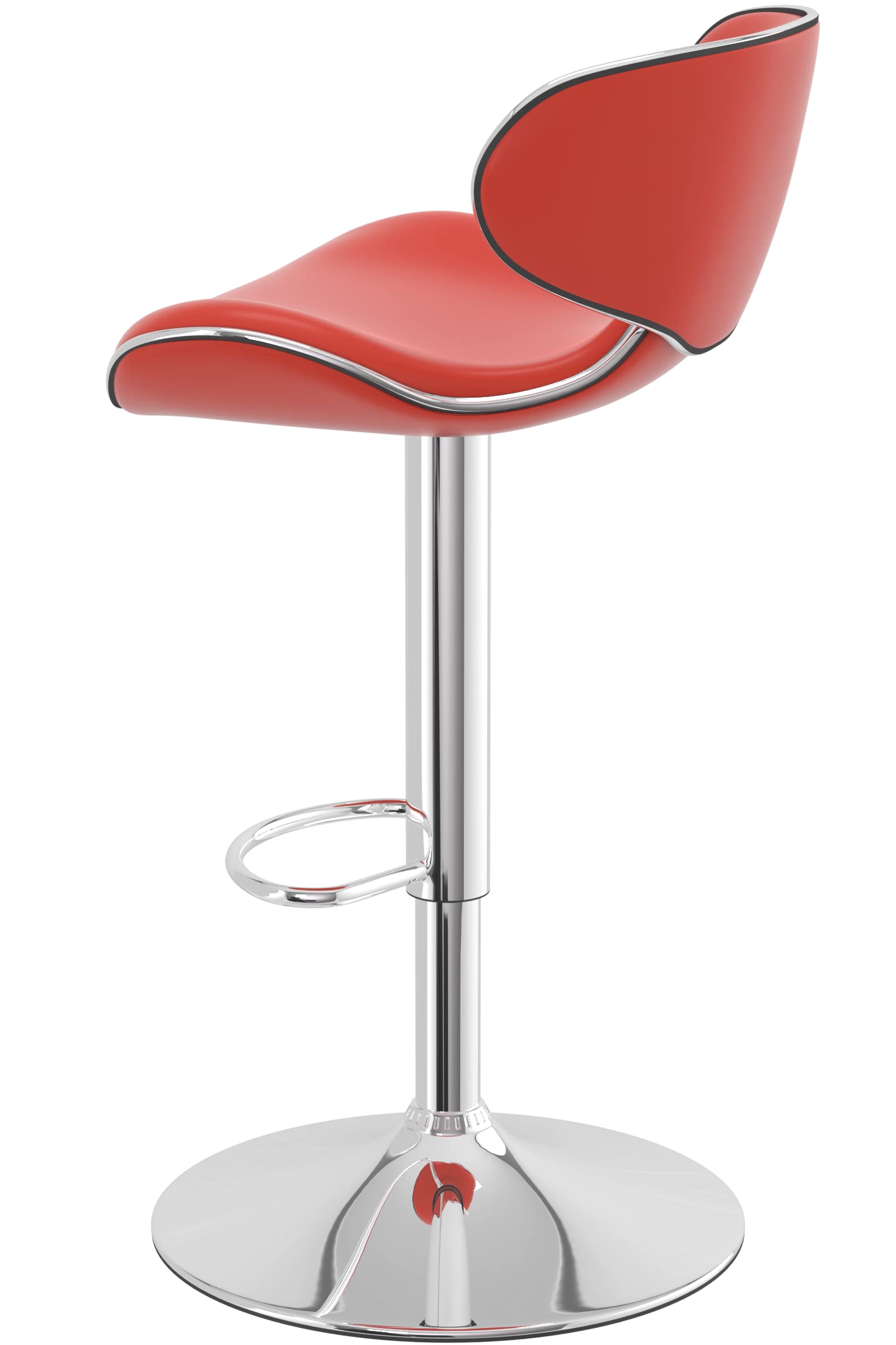 Costantino Funky Hirondelle Tabouret De Bar Rouge